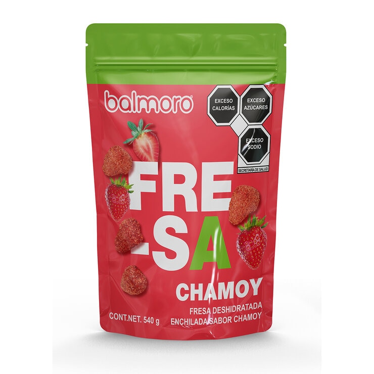 Balmoro Fresa Deshidratada Enchilada Sabor Chamoy 540 g — Imagen 1 de 2