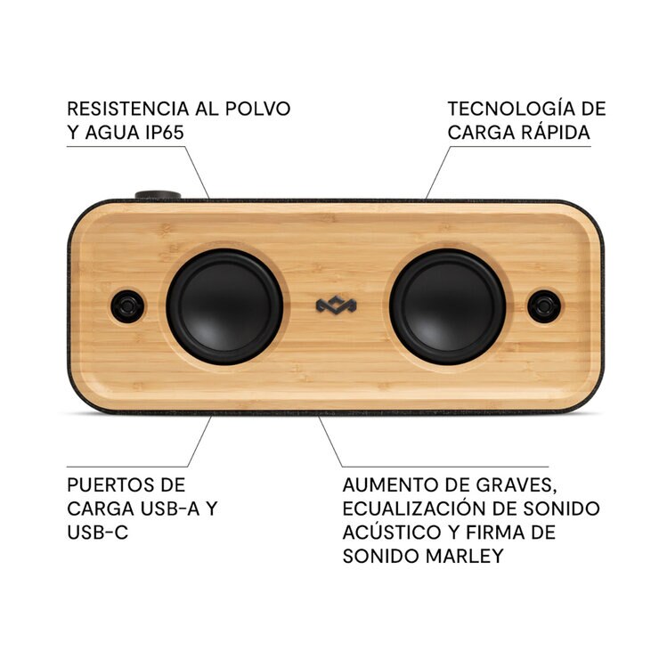 House Of Marley Bocina Bluetooth Get Together 2 XL — Imagen 2 de 4