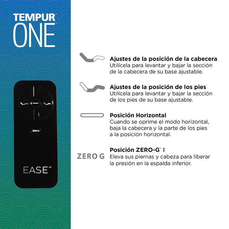 Set Tempur One + Ease Individual — Imagen 3 de 4