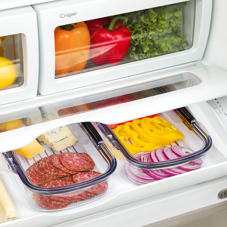 ProKeeper Juego De Recipientes Para Delicatessen Frescos 2 piezas — Imagen 3 de 4