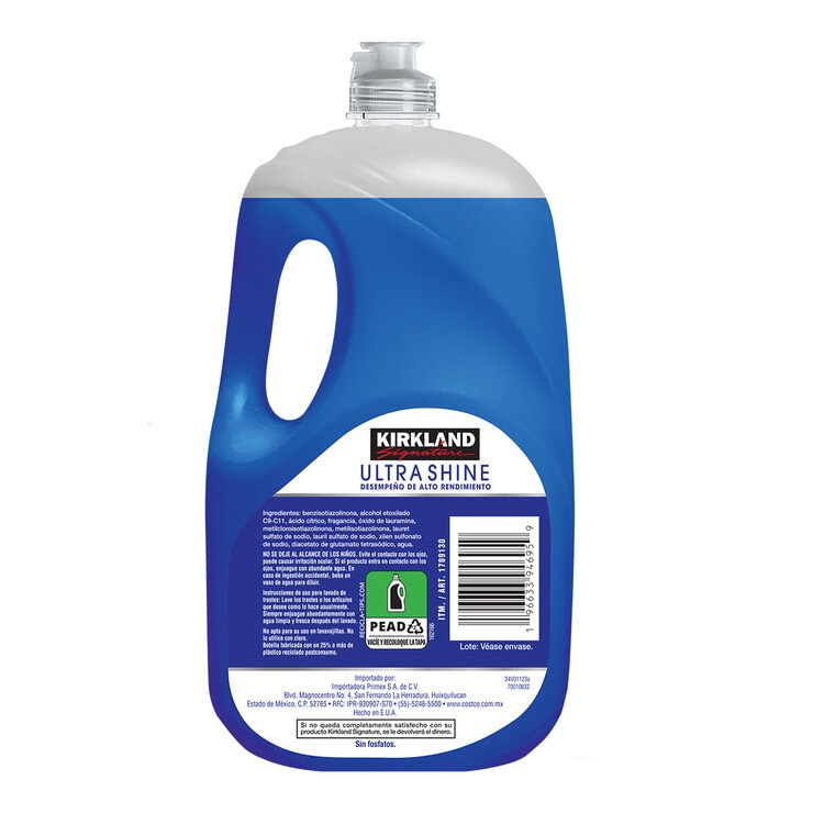 Kirkland Signature Jabón Para Trastes Platinum 2.6 l — Imagen 2 de 2