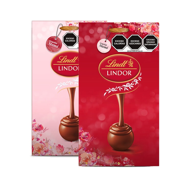 Lindt Lindor Bolsa de Chocolates Rellenos Surtidos 2 piezas de 312 g — Imagen 1 de 4