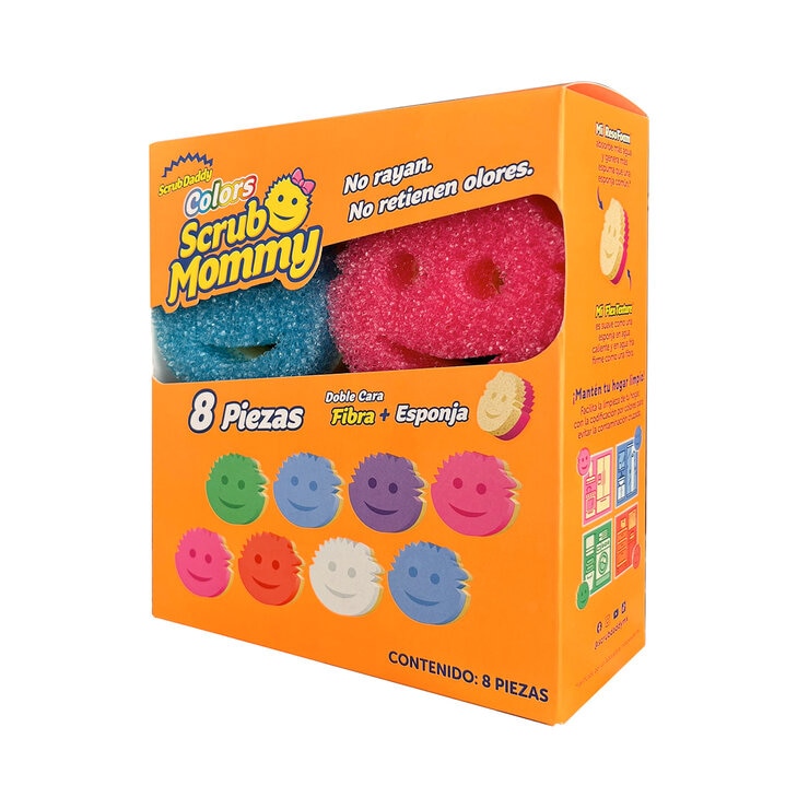 Scrub Mommy Fibras 8 pzs — Imagen 3 de 4