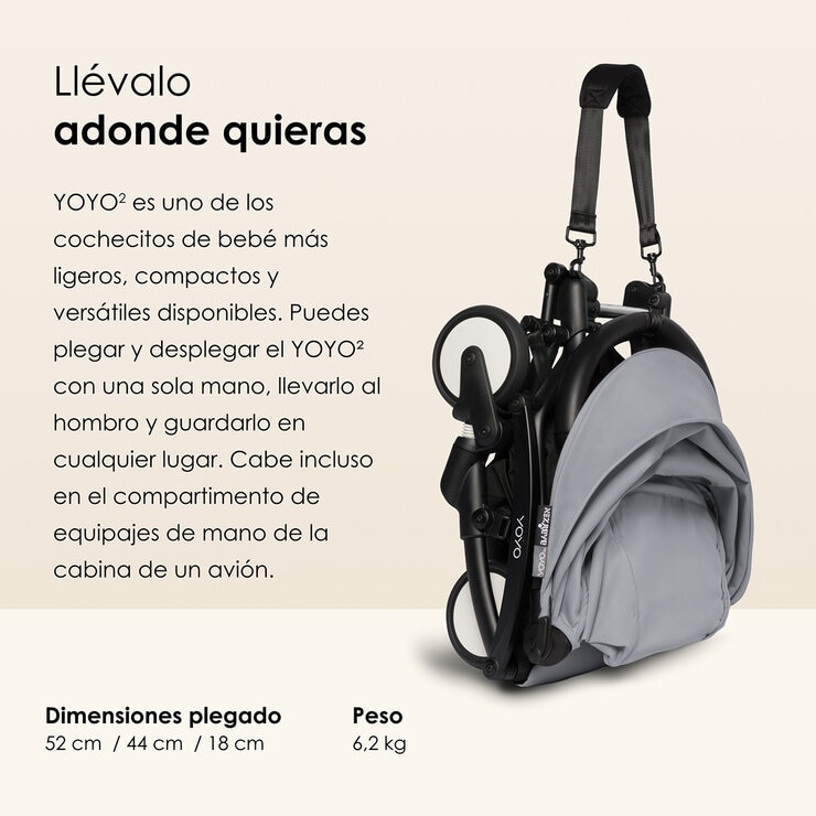 Bebemoon, Carriola Yoyo 2 Gris — Imagen 4 de 4