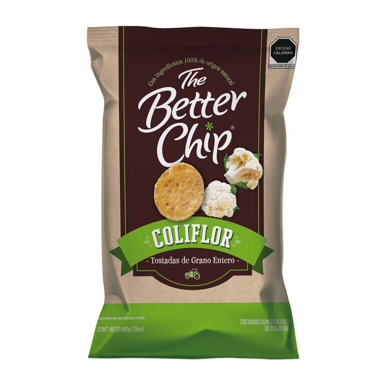 The Better Chip Coliflor Tostadas de Grano Entero 680 g — Imagen 1 de 2