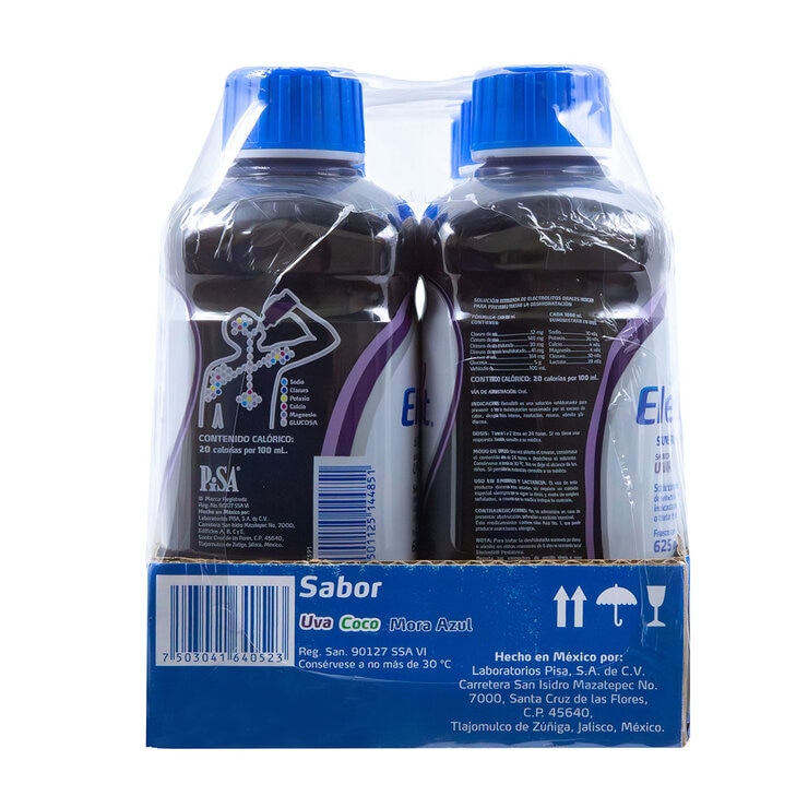 Electrolit 6pk Uva, Coco y Mora 625 ml — Imagen 3 de 4
