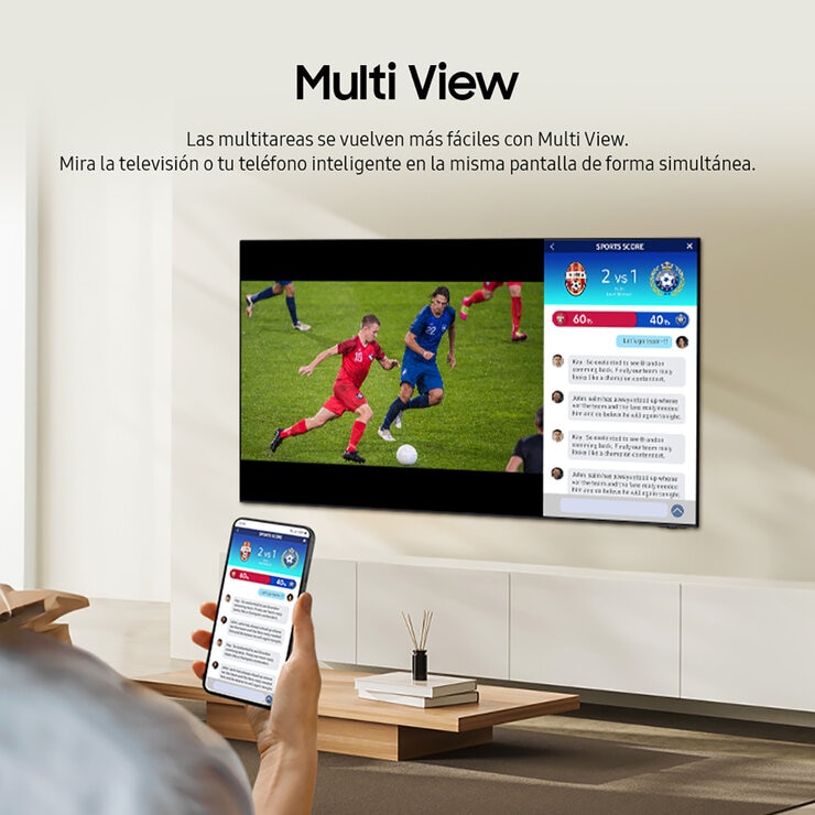 Samsung Pantalla 65" 4K QLED Smart TV — Imagen 2 de 4