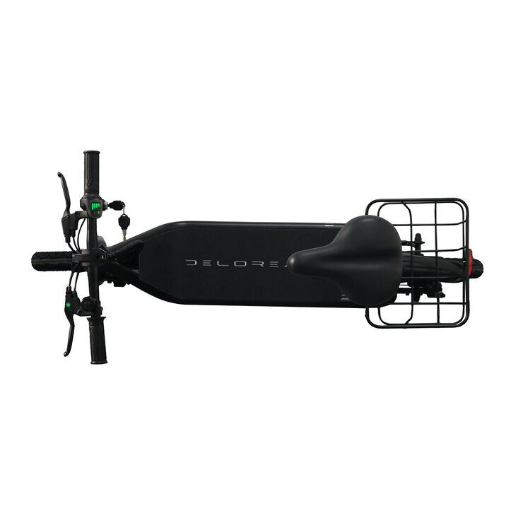 Delorean Scooter Eléctrico con Asiento — Imagen 2 de 4