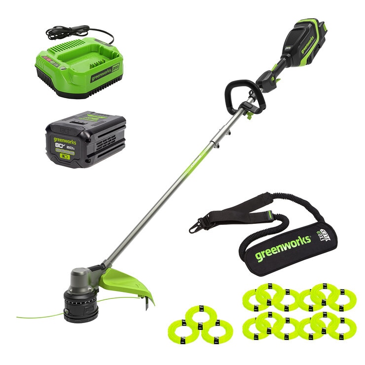 Greenworks, Cortadora de Césped de 80 V — Imagen 1 de 4