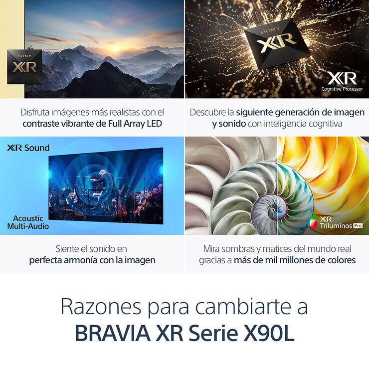 Sony Pantalla 98" UHD 4K Google TV — Imagen 3 de 4