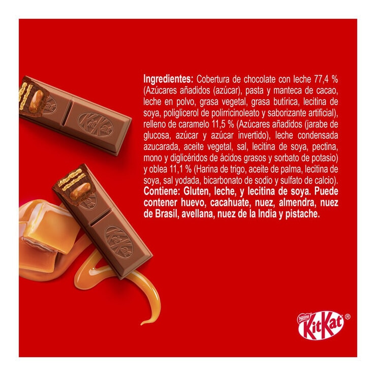 KitKat Chocolate Mini Moments Caramelo 24 pzas de 34.6 g — Imagen 2 de 4