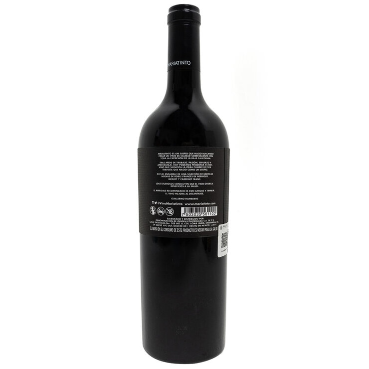 Vino Tinto M de Mariatinto 750 ml — Imagen 4 de 4