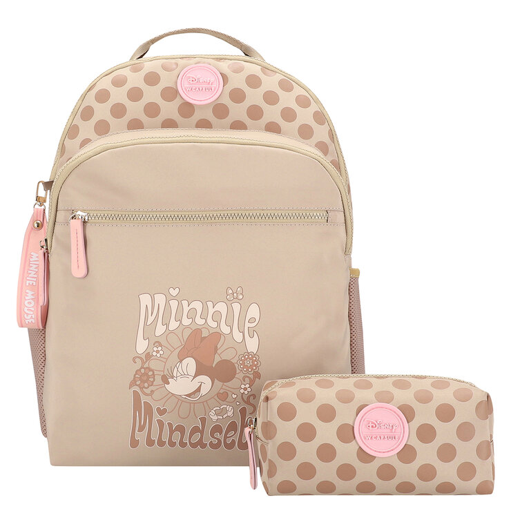 Piagui Mochila Juvenil de Mickey o Minnie con Lapicera — Imagen 4 de 4
