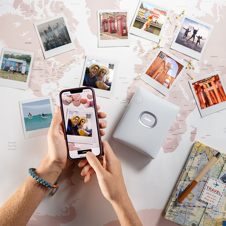 Fujifilm Bundle Impresora Instax Link SQ Blanco — Imagen 4 de 4