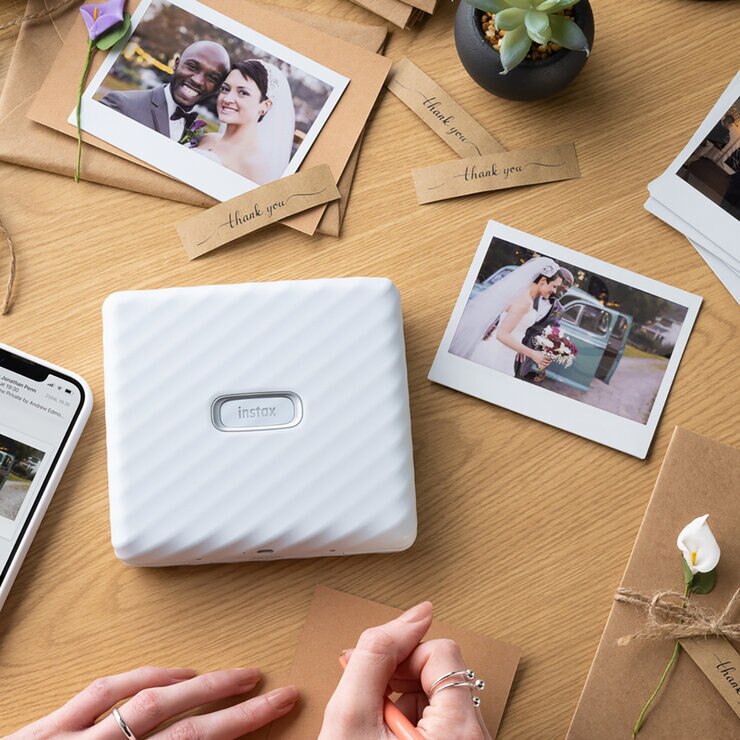 Fujifilm Bundle Impresora Instax Link Wide Blanco — Imagen 3 de 4