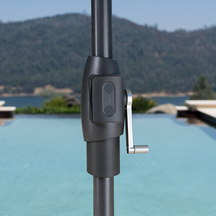 SunVilla, Sombrilla con luz LED de 3m — Imagen 3 de 4