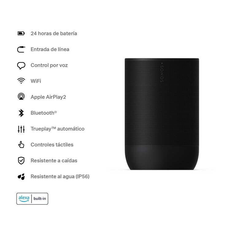 Sonos Move 2 Bocina Bluetooth — Imagen 3 de 4