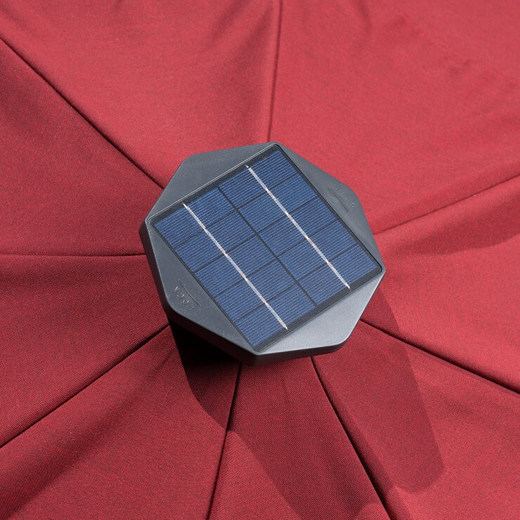 SunVilla, Sombrilla con luz LED de 3m — Imagen 3 de 4
