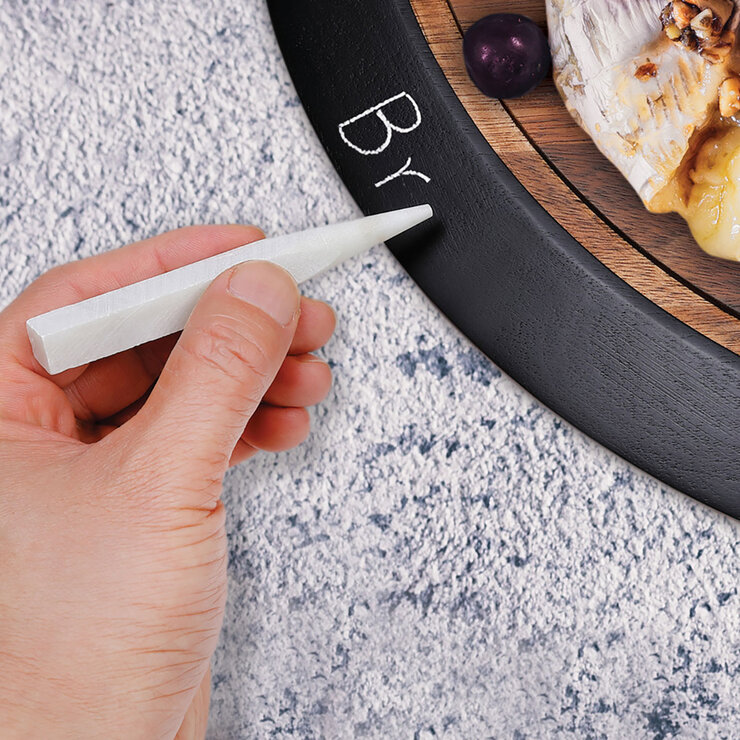 Bird Rock Home Tabla Giratoria con Borde Tipo Pizarra — Imagen 3 de 4