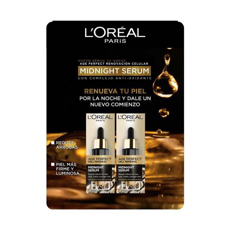L'Oréal Midnight Serum 2 pzas — Imagen 1 de 4