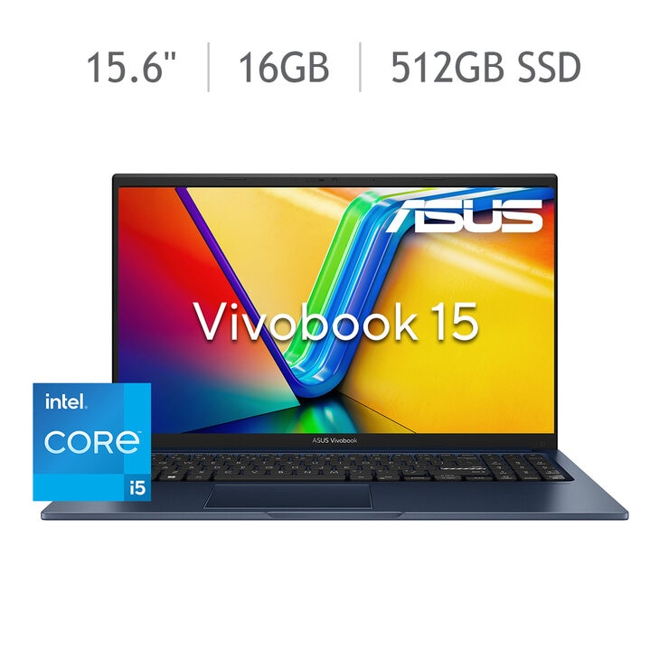 ASUS Vivobook 15 Laptop 15.6" Full HD Intel Core i5 16GB 512GB SSD — Imagen 1 de 4