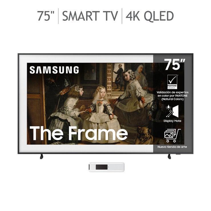 Samsung Pantalla 75" QLED The Frame 4K Smart TV + Marco — Imagen 1 de 4