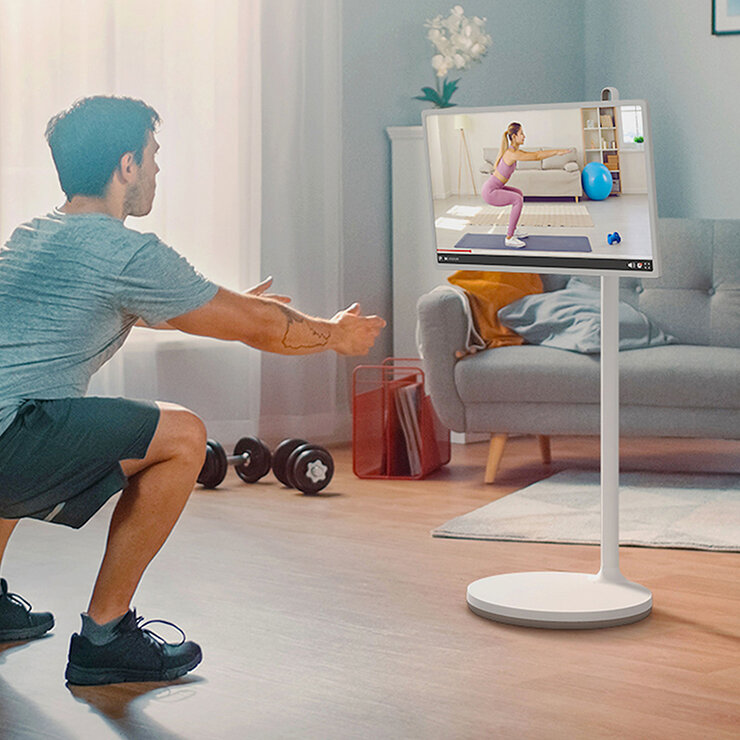 LG Pantalla 27" FHD StandbyMe Smart TV — Imagen 3 de 4