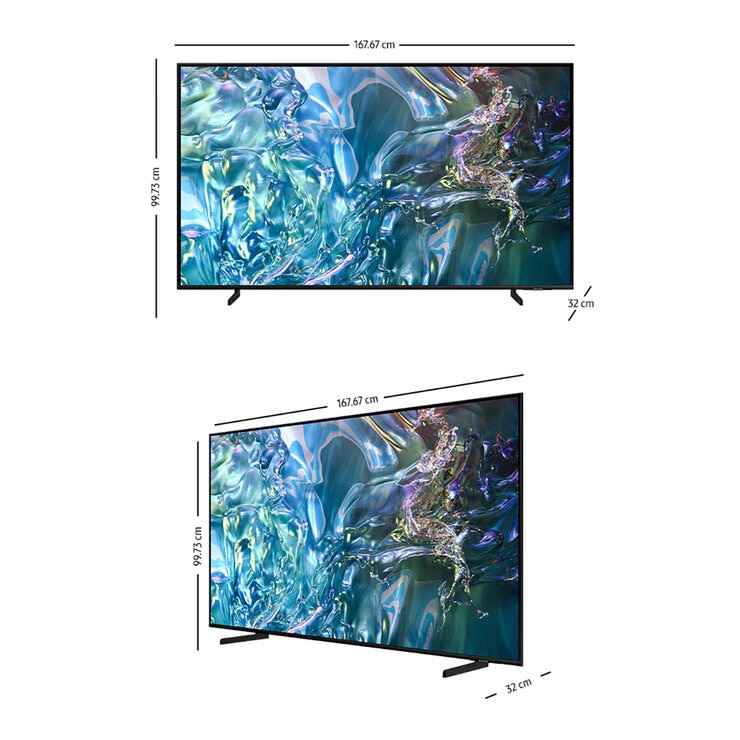 Samsung Pantalla 75" QLED 4K Smart TV — Imagen 3 de 4
