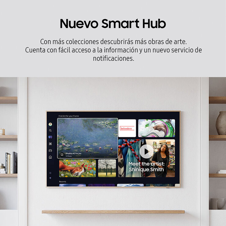 Samsung Pantalla 50" QLED The Frame 4K Smart TV + Marco — Imagen 4 de 4