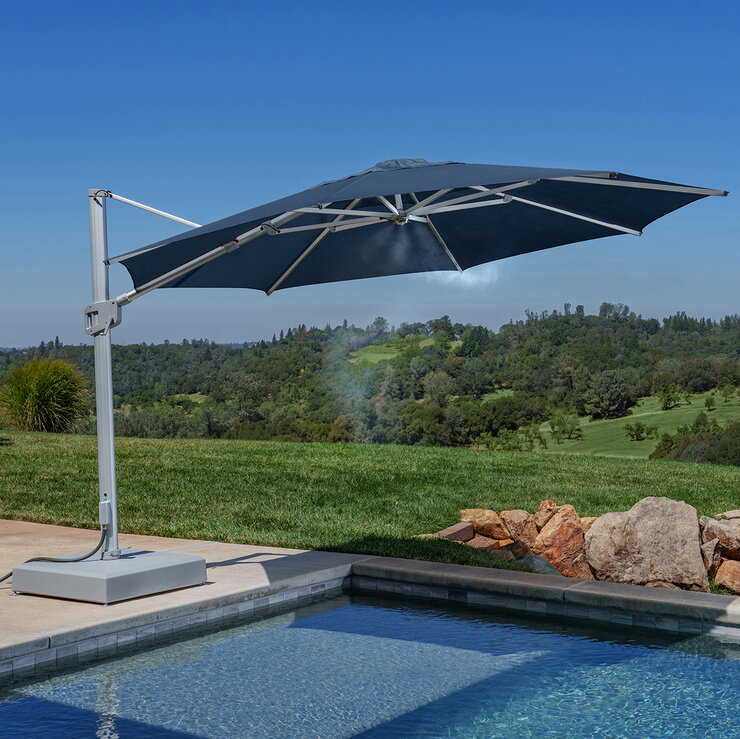 SunVilla, Sombrilla de 3.9m con rociador — Imagen 1 de 4