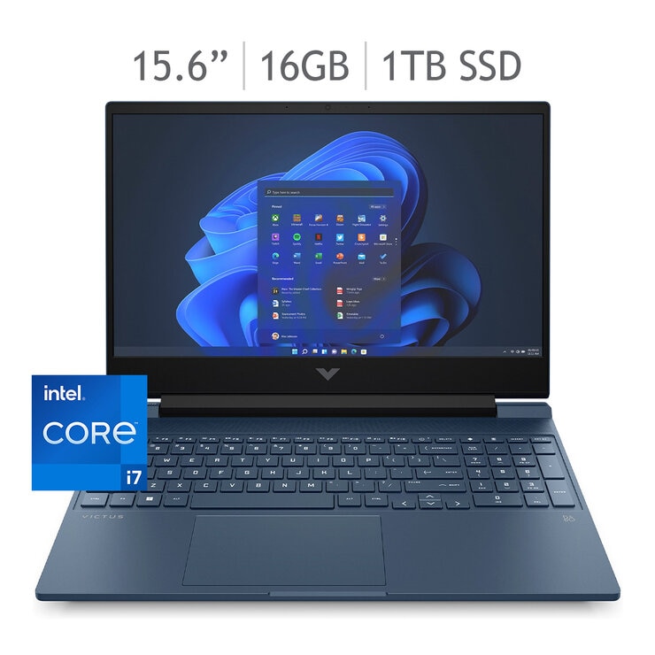 HP Victus Gaming 15-fa1096la Laptop 15.6" Full HD Intel Core i7 16GB 1TB SSD — Imagen 1 de 4