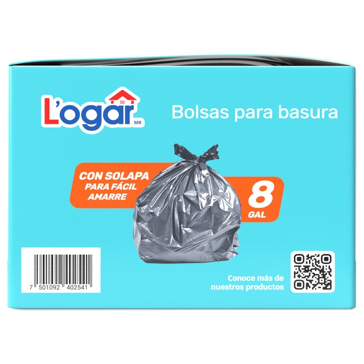 Logar Bolsas Para Basura 240 pzs de 10 l — Imagen 2 de 3