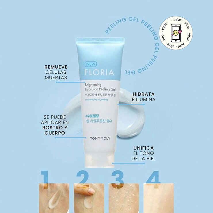 Floria Brightening Gel Hialurónico 2 pzas — Imagen 3 de 3