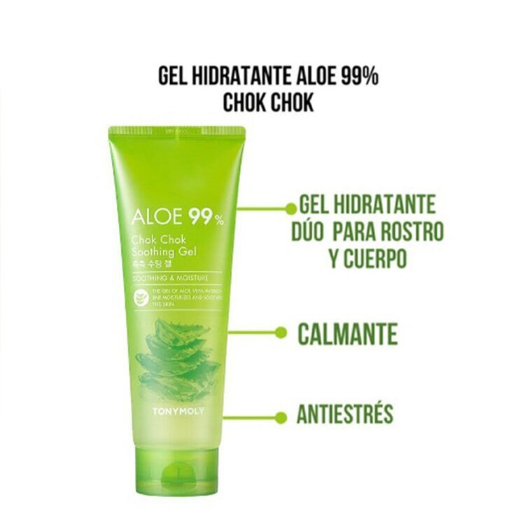 Tony Moly Aloe Pack Chok Chok 3 pzas — Imagen 4 de 4