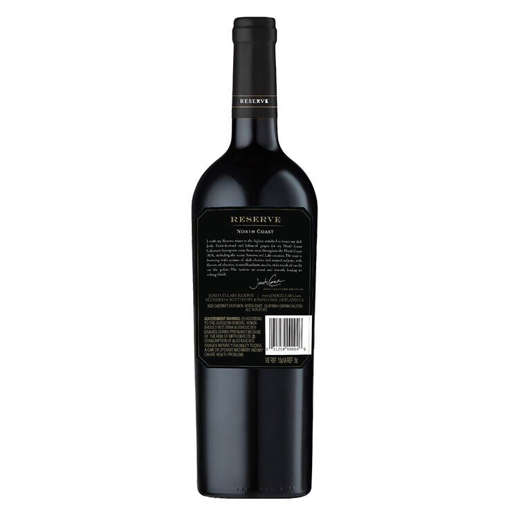 Vino Tinto Josh Reserva Cabernet Sauvignon 750ml — Imagen 2 de 4