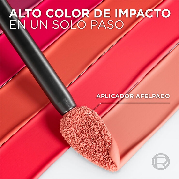 L'Oréal Paris Le Matte Resistance Labial Líquido 4 pzas — Imagen 3 de 4