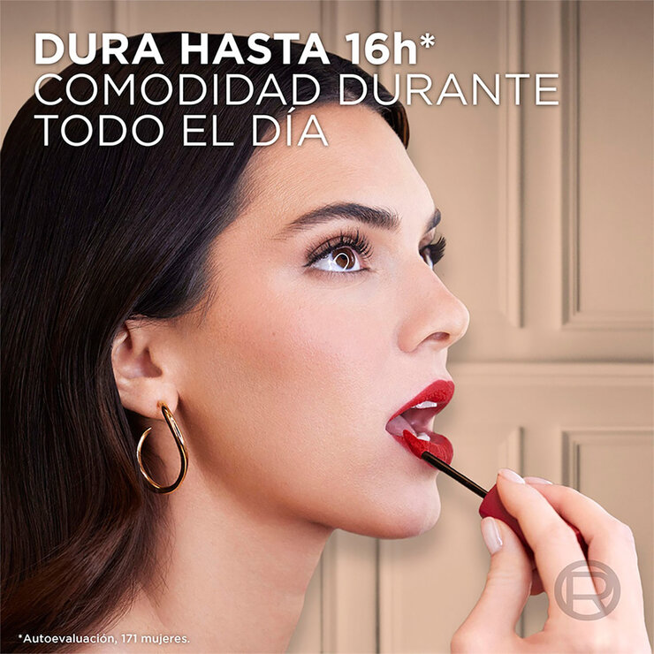 L'Oréal Paris Le Matte Resistance Labial Líquido 4 pzas — Imagen 4 de 4