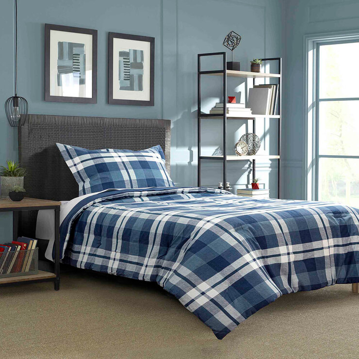 Nautica Edredon Individual Crossview Plaid — Imagen 1 de 4