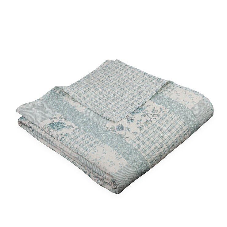 Laura Ashley Colcha Individual Heidi Patch — Imagen 2 de 4