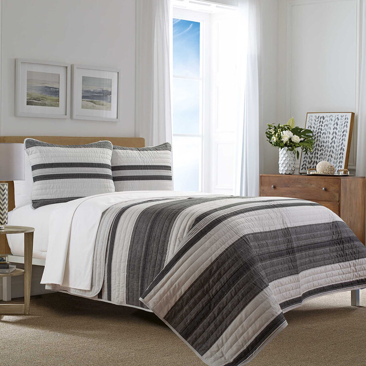 Nautica Colcha Matrimonial/Queen Ardmoore Dark Grey — Imagen 2 de 3