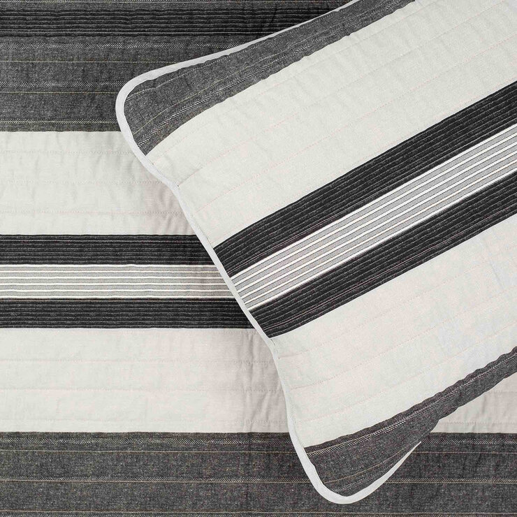 Nautica Colcha Matrimonial/Queen Ardmoore Dark Grey — Imagen 3 de 3