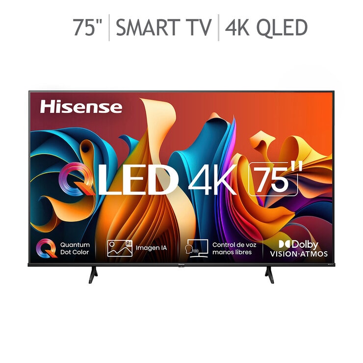 Hisense Pantalla 75" QLED 4K GOOGLE TV — Imagen 1 de 4