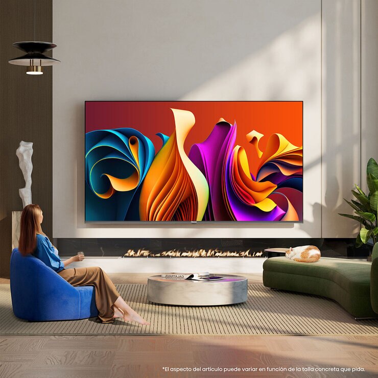 Hisense Pantalla 85" QLED 4K GOOGLE TV — Imagen 3 de 4
