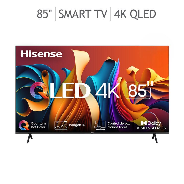 Hisense Pantalla 85" QLED 4K GOOGLE TV — Imagen 1 de 4