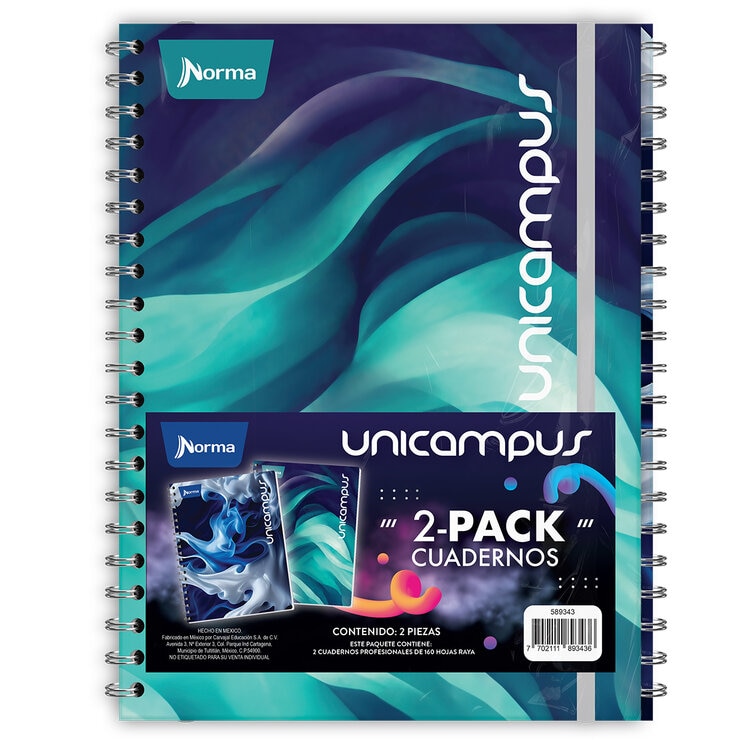 Unicampus Cuadernos Profesionales 2 Piezas — Imagen 1 de 2