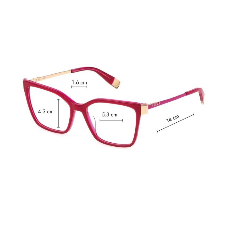 Furla VFU768 Armazón Oftálmico — Imagen 2 de 4