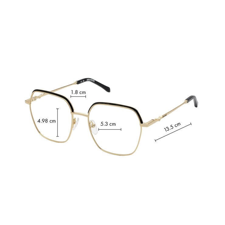Zadig & Voltaire VZV393 Armazón Oftálmico — Imagen 3 de 4