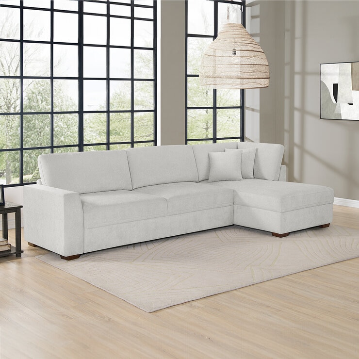 Thomasville, Seccional Convertible de 2 piezas con Sofá Tipo Chaise — Imagen 1 de 4
