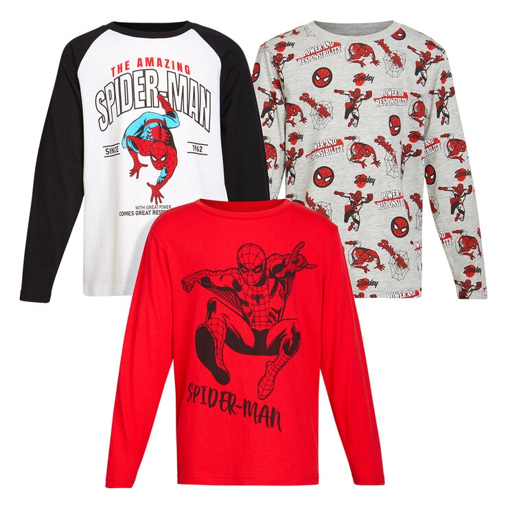 Playera 3 piezas para Niños o Niñas Varias Tallas y Colores — Imagen 1 de 4