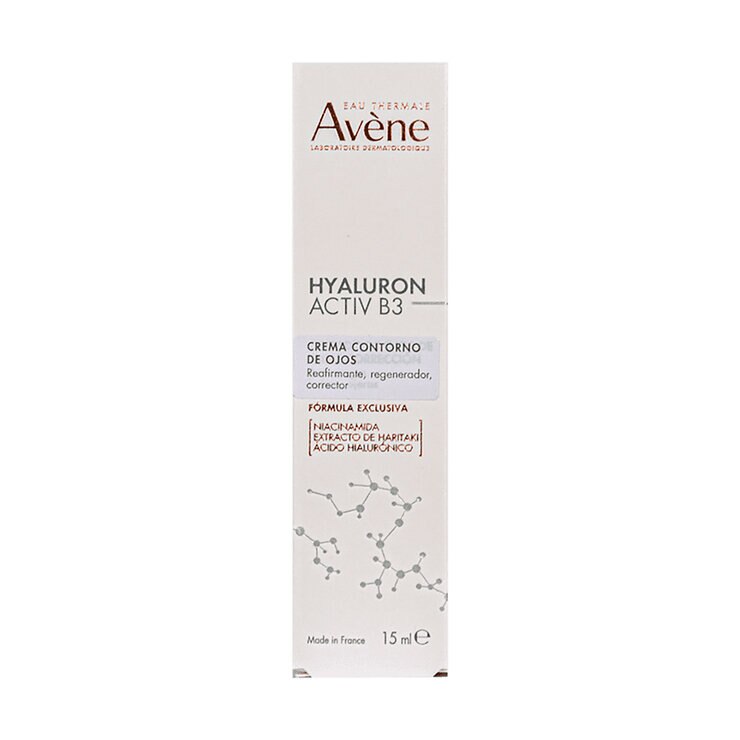Avène Crema Contorno de Ojos Reafirmante, Regenerador, Corrector Día y Noche HYALURON ACTIV B3 15 ml — Imagen 3 de 3